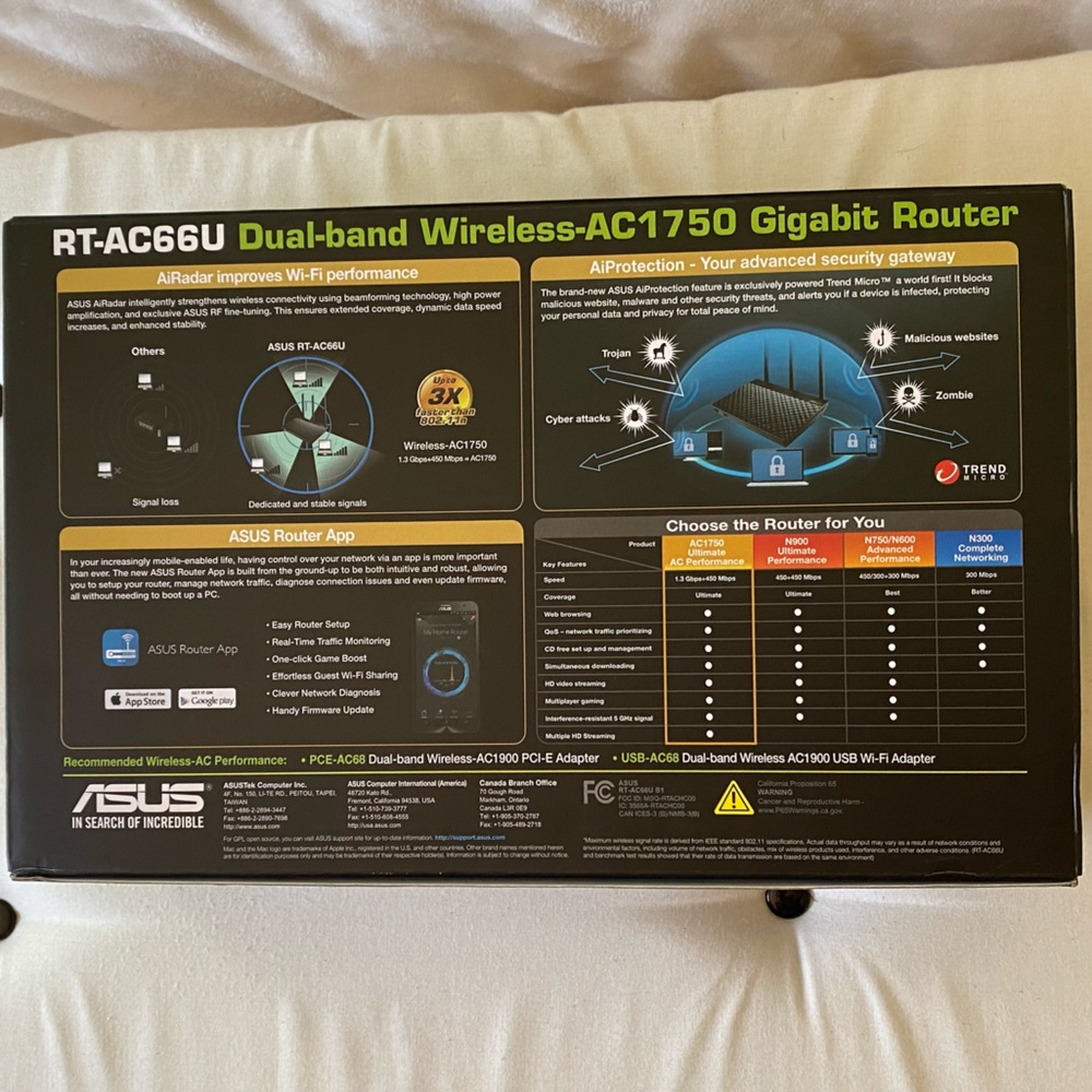 ASUS WiFi Internet Router - Picture 9 of 9